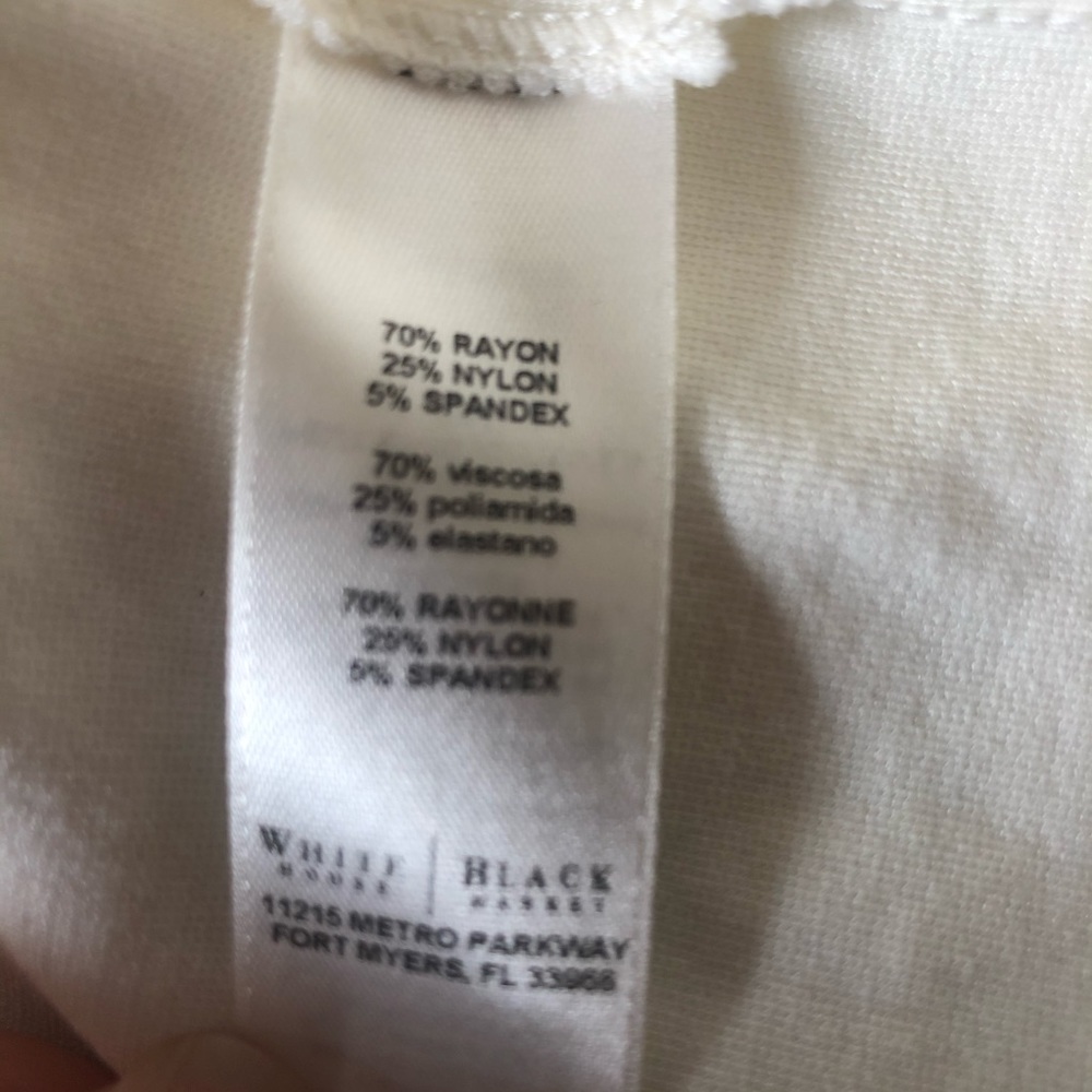 WHBM Cream Blazer/Jacket - Picture 8 of 9